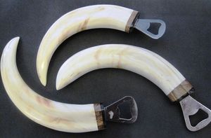 ABREBOTELLERO DE CALIDAD DE GUÍA HECHO A MANO Venta al por mayor Abridor de botellas de cuerno natural Abridor de cerveza de cuerno para Bar y fiesta de - Product Image 4