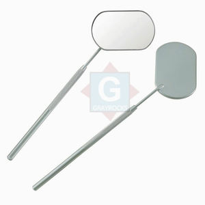 Miroir à cils en acier inoxydable Miroir d'extension de cils Joli miroir de maquillage pour cils et cosmétiques - Product Image 1