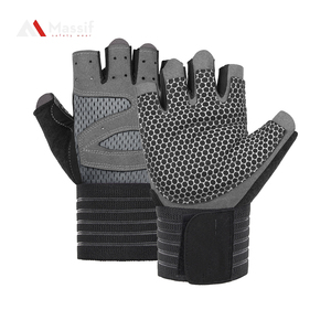 Guantes de gimnasio deportivos de neopreno Rosa personalizados Guantes de trabajo de microfibra Antideslizante Seguridad Pantalla táctil Fitness Ciclismo para levantamiento de pesas - Product Image 5