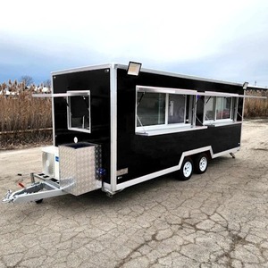 Solarenergie Full Kitchen Food Truck Restaurant 220V Anhänger für Snacks Hotdogs Chips mit aus gezeichneter Anwendung - Product Image 1