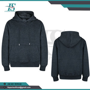 Sudadera con Capucha de Felpa Tejida 100% Algodón para Hombre, Cálida para Otoño, Manga Larga, Venta al por Mayor - Product Image 3