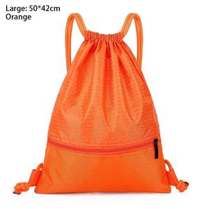 Sac à dos unisexe Erni Sports léger en nylon avec cadre interne, poche à cordon étanche, fermeture éclair simple, idéal pour le fitness et le basketball - Product Image 6