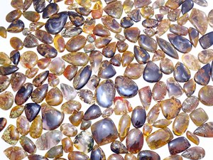 Ágata de musgo indonesio Natural de alta calidad AAA +, mezcla de piedras preciosas sueltas, forma y tamaño, cabujón, piedras preciosas sueltas para uso en la fabricación de joyas - Product Image 5