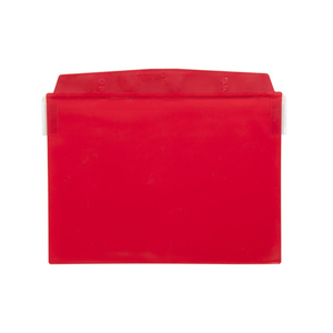 Portadocumenti con flap protettivo, da appendere, A4 orizzontale, Rosso, 10 pz. / Confezione.- SD021-01 - Product Image 2
