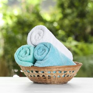 Juegos de toallas de baño de lujo clásico de 5 estrellas de lujo Toalla de baño de hotel 100% algodón Toallas de baño multicolores Exportador EN LA India - Product Image 5