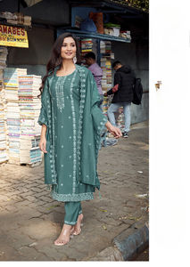 Nuevo material de algodón completo interior de seda romana viscosa de lujo de calidad superior con estilo formal rayón Lanzamiento de nuevo producto - Product Image 3