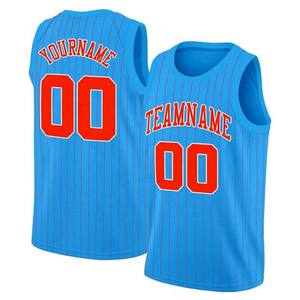 Ensemble de maillot de basket-ball professionnel unisexe, tenue d'été personnalisée, respirant, 100% polyester, antibactérien, à séchage rapide - Product Image 3