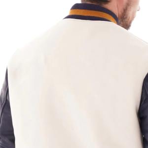 Patchs OEM les plus demandés 2 poches Varsity Jackets Veste personnalisée de haute qualité Meilleures ventes de vestes universitaires pour hommes en gros - Product Image 6