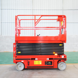 Plataforma Elevadora China con Función de Advertencia de Seguridad, Elevador de Tijera Autopropulsado de 6m-14m en Venta - Product Image 4