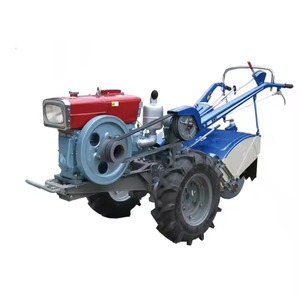 รถแทรคเตอร์ขับเคลื่อนสองล้อขนาดเล็กของฮอลแลนด์10HP เครื่องยนต์ดีเซลสำหรับใช้ในสวนกำลังไฟที่ได้รับ30-40HP