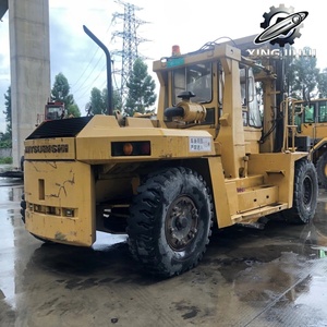 Chariot élévateur Mitsubishi FD250 de 25 tonnes, chariot élévateur d'occasion du Japon, 25 tonnes, moteur 6d24, machine d'occasion, à essence, 25000 kg - Product Image 4