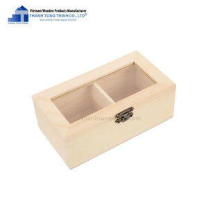 Offre exclusive d'article chaud-Boîtes à thé en bois écologiques Emballage personnalisé pour les acheteurs en gros fabriqués au Vietnam - Product Image 4