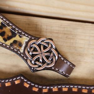 Durable Leather Headstall Breastplate Horse Products Wholesale Manufacturer Custom Color Horse Accessories-Western - Product Image 5