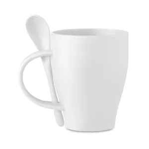 Tazza Cripto Personalizzata con Cucchiaio - Gadget Promozionale per Bevande - Product Image 1