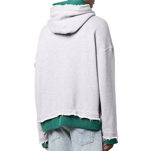 Basics Sweat-shirts à capuche unisexes pour hommes et femmes, décontractés, hip-hop, streetwear, 100% coton, brodés, hiver 2026 - Product Image 3