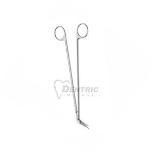 Tijeras Vasculares Manuales de Acero Inoxidable, Instrumentos Quirúrgicos Curvos Afilados, Certificación MOL para Microcirugía y Disección, Logotipo Personalizado - Product Image 5