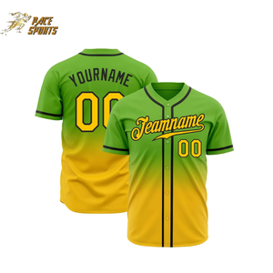 Uniforme de Béisbol Deportivo Personalizado de Alta Calidad, 100% Poliéster Transpirable, Tallas Grandes, Sublimado con Impresión de Equipo, para Hombre y Mujer - Product Image 2