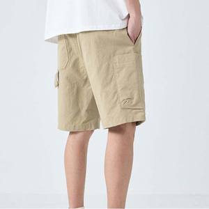 Meilleur prix Short de jogging de bonne qualité pour hommes avec logo de marque personnalisé Short de jogging en coton respirant pour hommes avec poches - Product Image 3