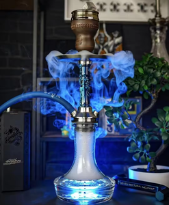 Aluminum Modern Durable Travel <b>Hookah</b> Shisha Portable Design Easy Use Lightweight Hose Set New Arrival 2025 Wholesale Smoking - Product Image 3