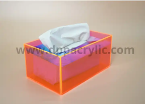 Distributeur de serviettes Rectangle en acrylique transparent de haute qualité support d'affichage de qualité supérieure pour l'organisation des tissus meilleur prix - Product Image 2