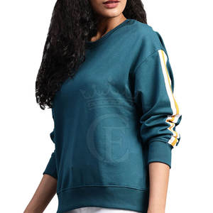 สเวตเชิ้ตแบบสวมศีรษะสำหรับผู้หญิงทรงพอดีตัว - Product Image 4