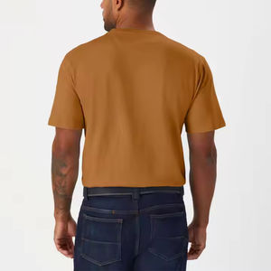 T-shirts pour hommes, best-seller, nouvelle arrivée, design ajustable et élégant, vêtements personnalisés, haut uni, motif simple, t-shirt de haute qualité - Product Image 4