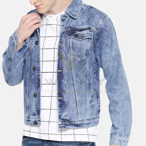 Veste longue à capuche et chaude en jean multi-poches pour hommes, vêtements en toile à la mode pour l'hiver, de haute qualité, personnalisés et élégants - Product Image 1