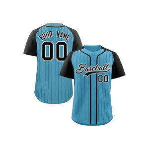 Maillot de baseball personnalisé de haute qualité, imprimé par sublimation, boutonné, uniforme d'équipe, maillot de baseball personnalisé - Product Image 1