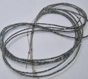 ลูกปัดเพชรโมอิสหลากสีขนาด1.50มม. ลูกปัดเหลี่ยมเพชรพลอยเกรด AAA การตัดที่ยอดเยี่ยมสำหรับการปรับแต่งเครื่องประดับและเครื่องประดับฮิปฮอป - Product Image 2