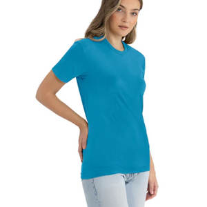 Nuevas camisetas lisas con cuello simulado para Next Level Apparel, camisetas unisex de mezcla triple con camisetas personalizadas de primera calidad. - Product Image 1