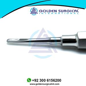 Instrumentos Dentales Rectos de 4 mm para Extracciones, Cirugía e Implantes de Coupland Elevators |   Elevador para Instrumentos Dentales - Product Image 5