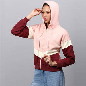 Pull à capuche en molleton de coton 100% pour femme Sweat-shirt à capuche de haute qualité Streetwear Pullover Boxy Fit Printed Women's Custom OEM Hoodies for Winter - Product Image 1