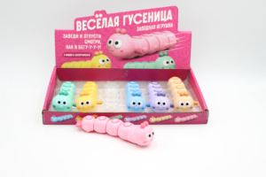 Забавные заводные игрушки-гусеницы: животные, движущиеся по часовой стрелке, для подарков малышам - Product Image 2