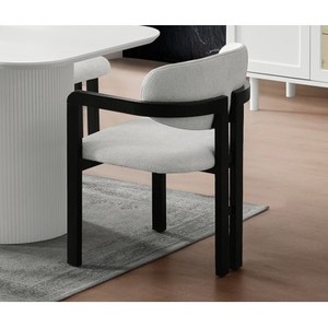 Modern Comfortable Mozart Upholstered <b>Dining</b> <b>Chair</b> with <b>Wooden</b> Legs 2-Year Warranty Athome Brand Made Turkey Home-Commercial Use - Product Image 3