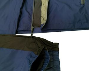 Chándal de entrenamiento de lana de alta calidad de dos piezas para hombre, traje de jogging estampado para ropa deportiva - Product Image 6