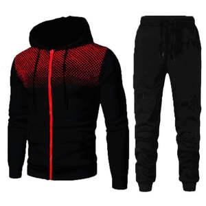 Chándal sublimado personalizado con logotipo, chándal deportivo para hombre, chándal de sublimación para deportes, sudaderas con capucha delgadas y conjunto de pantalones de chándal 2025 - Product Image 3