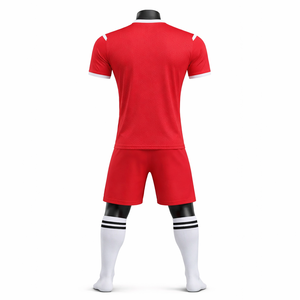 Conjunto de Uniforme de Fútbol Jacquard Personalizado, Jersey y Pantalones Cortos, Equipación de Fútbol Premium de Secado Rápido, Fabricante de Ropa Deportiva para Equipos - Product Image 2