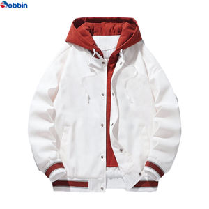 Chaqueta Universitaria de Béisbol Personalizada de Alta Calidad para Hombre, Nueva Chaqueta de Invierno con Capucha para Estudiantes, Estilo Versátil, Tejido de Lona - Product Image 3