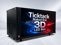 Écran publicitaire LED 3D mobile Ticktack 4,2 m, étanche, pour camion, affichage numérique, panneau publicitaire LED
