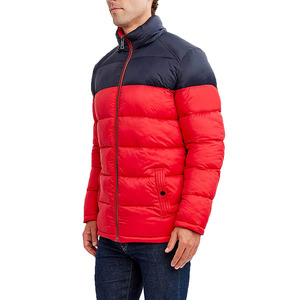 Veste polaire d'hiver de haute qualité pour hommes, manteau d'extérieur chaud et formel en toile épaisse, avec fermeture à glissière et logo personnalisé - Product Image 2