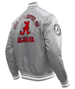 Blouson bombardier en satin avec logo personnalisé de haute qualité col montant vintage coupe-vent style décontracté broderie 3D respirant personnalisé - Product Image 2