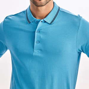 Camisetas de Hombre 100% Algodón Jersey al por Mayor, Manga Corta, Antiarrugas, Alta Calidad, Corte Regular, Personalizables, Venta Caliente - Product Image 2