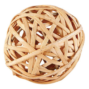 Earth Tone Rattan Wicker <b>Ornaments</b> for Warm Christmas Vibes - Product Image 5