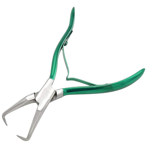 Kit d'outils professionnel de haute qualité pour micro-anneaux et perles vertes, avec pinces, pour extensions capillaires, usage domestique et professionnel, prix usine - Product Image 2