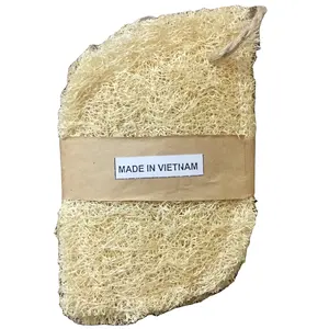 Luffa Spons Scrub untuk Mandi Eksfoliasi Kulit Mati Pembersihan/Kering Loofah Pad Vietnam untuk Mencuci Piring