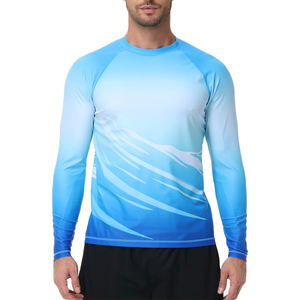 Personaliza Tu Propia Marca con Logotipo Sublimado, Camiseta de Compresión de Manga Larga para MMA, Rashguard para BJJ, Camiseta de Compresión para Hombre - Product Image 1