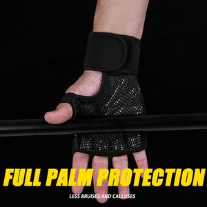 Guantes de Gimnasio de Alta Calidad al por Mayor con Logotipo Personalizado, Nuevo Estilo, Mejor Material de Cuero, Precio Económico de un Buen Fabricante - Product Image 5