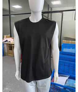 <b>Mens</b> Tank <b>Top</b> <b>Muscle</b> Polyester Sleeveless Cuff Off Tank <b>Tops</b> <b>Men</b> Workout Undershirt T Shirt off Shoulder Gym <b>Tops</b> Fitness Wear - Product Image 2