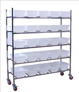 รถเข็นแรงดันสูงพร้อมกรงกระต่ายโพลีโพรพิลีนในตัวสำหรับบำบัดน้ำเสีย - Product Image 5