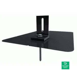 ระบบติดตั้งแผงโซลาร์เซลล์ Quickmount Black 9 x 12 นิ้ว รุ่น Flashing พร้อมขาตั้งรูปตัว L รุ่น QM-LM-01-B1 - Product Image 3